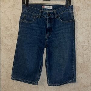 39. Levi's Boys Blue Denim Shorts